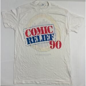 VINTAGE Comic Relief 90 Shirt Adult Large Comedians Robin Williams Billy Crystal